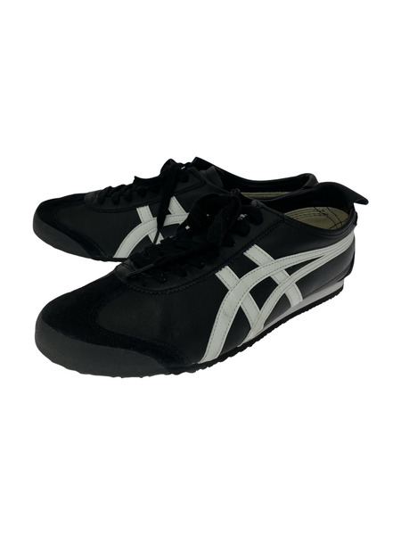 レビュー高評価のおせち贈り物 スニーカー TIGER ONITSUKA MEXICO66 黒 ローカットスニーカー 手提げ・レッスンバッグ・入園グッズ
