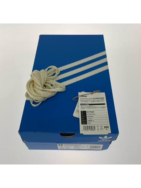 adidas originals スニーカー SUPERSTAR 82 25.5 ネイビー
