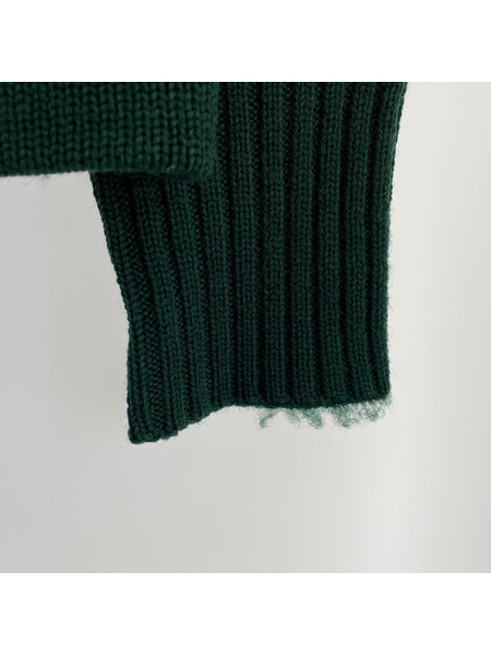 OLD・VINTAGE ニット・セーター 60s-70s IMPERIAL レタードカーディガン (44)[値下]