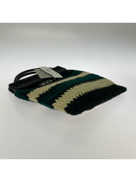 MARNI トートバッグ カフェニットバッグ
