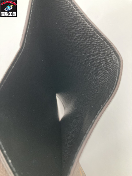 LOUIS VUITTON ルイヴィトン M81461 ポルトフォイユルー モノグラムリバース コンパクトウォレット 神戸店限定 碇マーク イニシャルあり