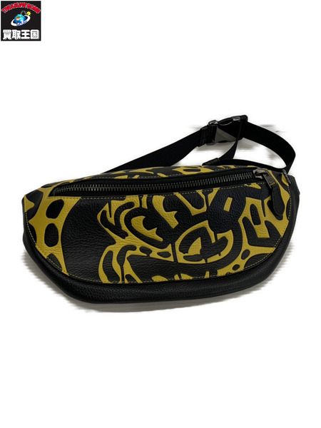 COACH Disney Mickey Mouse X Keith Haring Warren Belt Bag [値下]