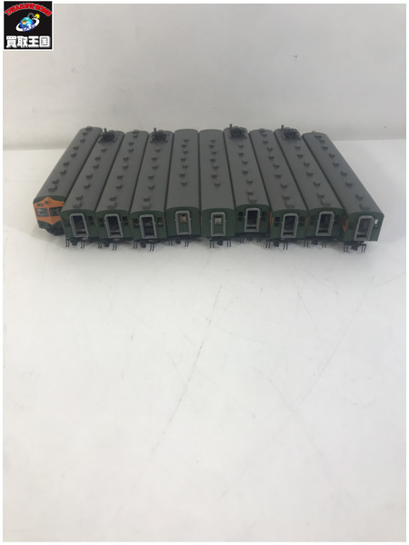 鉄道模型車両 1/150 80系準急 東海/比叡 10両編成