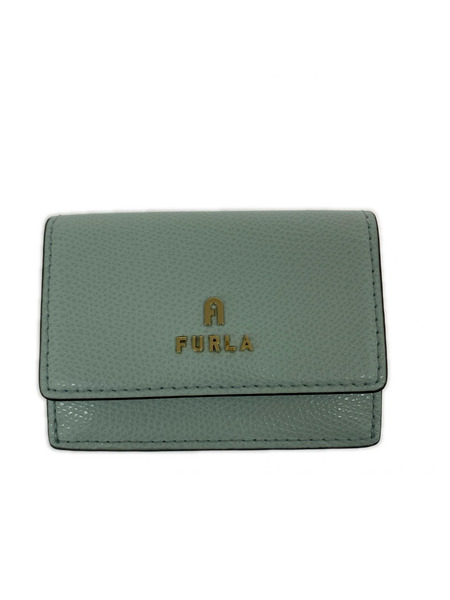 FURLA コンパクトウォレット カメリア トライフォールド 三ツ折リコンパクトウォレット[値下]