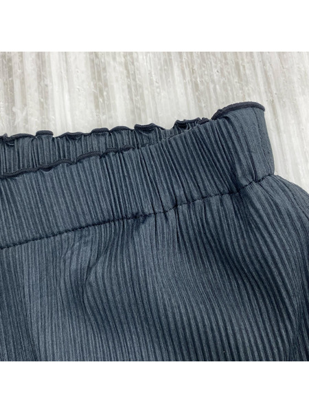kotohayokozawa パンツ TODO プリーツパンツ ブラック