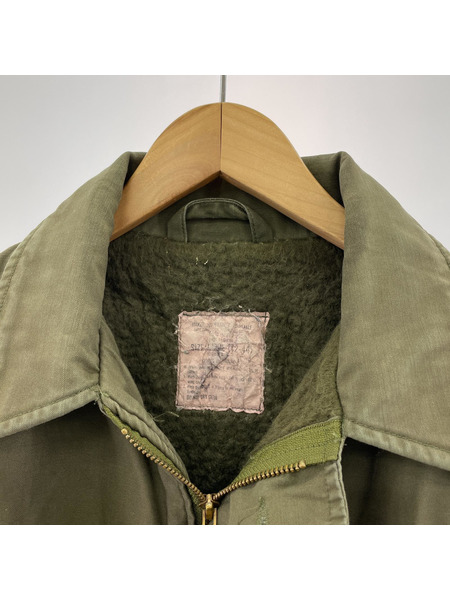 OLD・VINTAGE ミリタリージャケット 80s US NAVY A-2 デッキジャケット sizeL[値下]