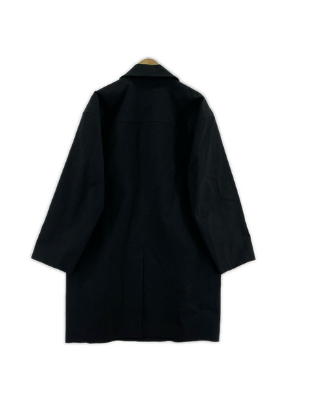 山内 高密度ナイロンコットンダブルクロスセミロングコート