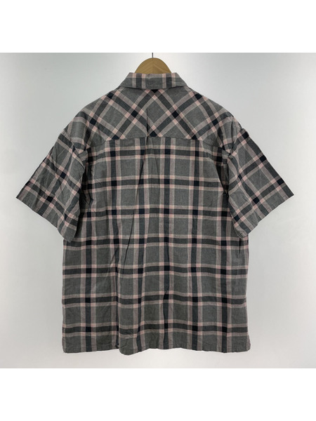 NEIGHBORHOOD S/Sチェックシャツ L