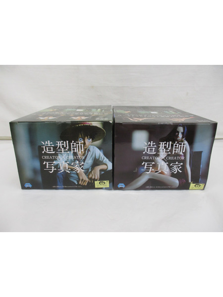 プライズ ワンピース 造形家×写真家　ルフィー×ハンコック