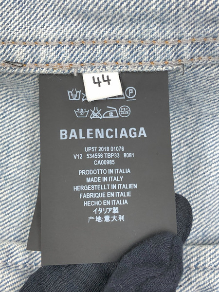 Balenciaga/18AW/GRAFFITI BIG FIT JACKET/44/534556