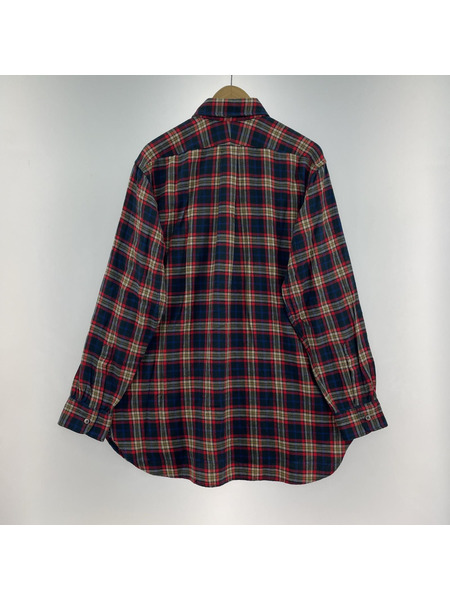 Engineered Garments 長袖シャツ コットンチェックシャツ S レッド