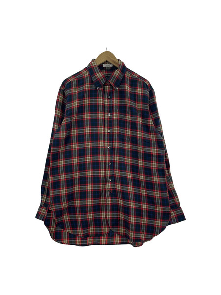Engineered Garments 長袖シャツ コットンチェックシャツ S レッド