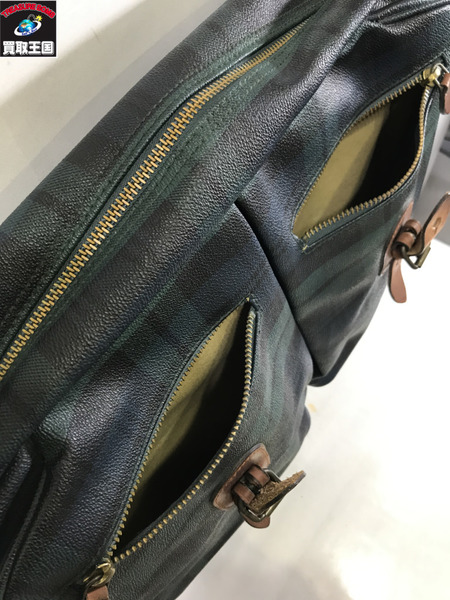 POLO RALPH LAUREN ショルダーバッグ ブラックウォッチ メッセンジャーバッグ