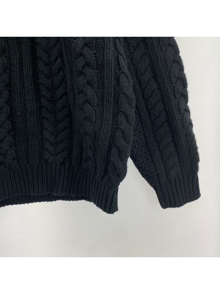 Supreme ニット・セーター 23aw Applique Cable Knit Sweater-s[値下]