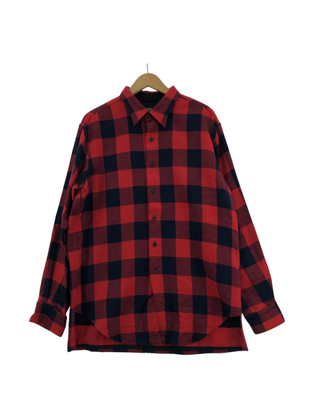長袖シャツ ensou STANDARD SHIRTS L/Sチェックシャツ L[値下]
