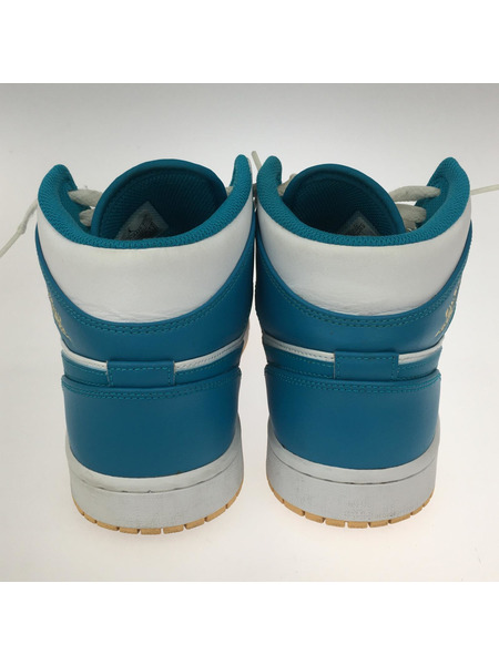 NIKE スニーカー Air Jordan 1 Mid "Aquatone"