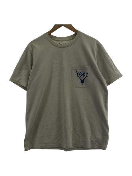 South2 West8 半袖Tシャツ・カットソー ラウンドポケTee/Circle