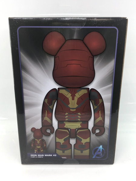 MARVEL BE@RBRICK IRON MAN Mark 43