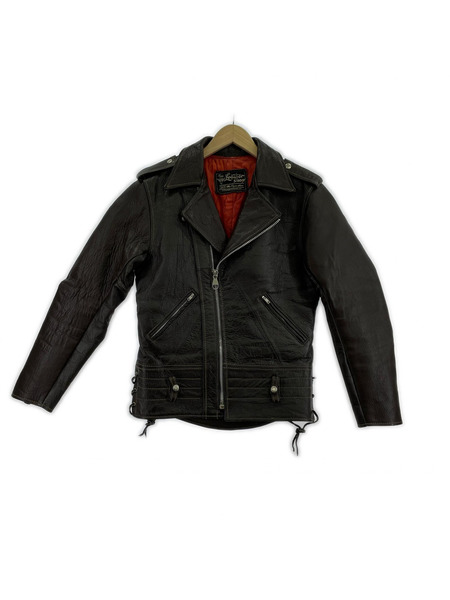 OLD・VINTAGE レザージャケット Sears 茶 ダブル