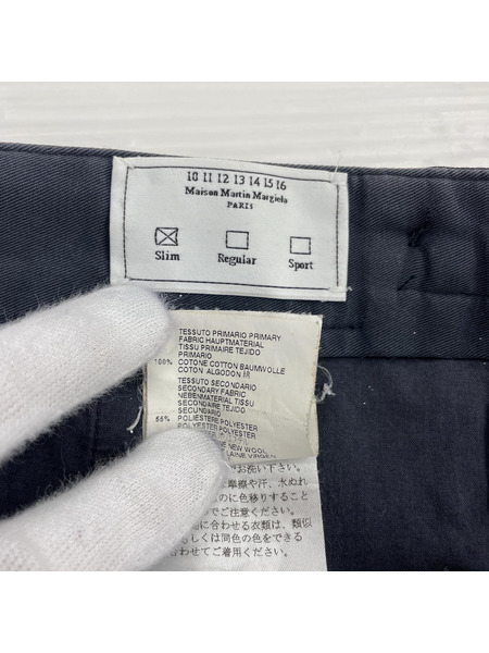 MAISON MARGIELA Maison Martin Margiela コットンサイドラインパンツ 46[値下]
