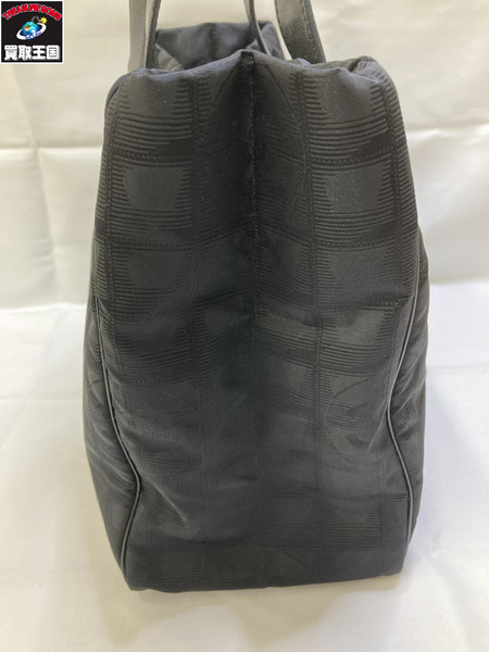  CHANEL シャネル ニュートラベルライン トートバック ブラック