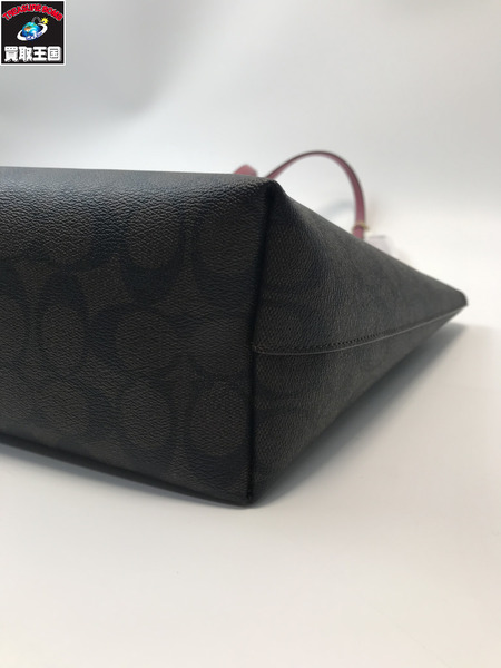 COACH コーチ CN626 トートバック ジップ トップ トート・シグネチャー キャンバス・ホース アンド スレイ