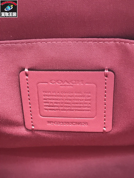 COACH コーチ CN626 トートバック ジップ トップ トート・シグネチャー キャンバス・ホース アンド スレイ