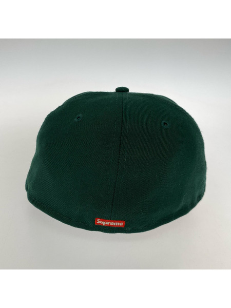 Supreme キャップ 22AW/S Logo New Era/7 5/8(60.6cm)/GRN
