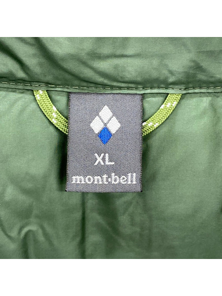 mont-bell パーマフロスト ライトダウンパーカー XL ダークグリーン 1101713