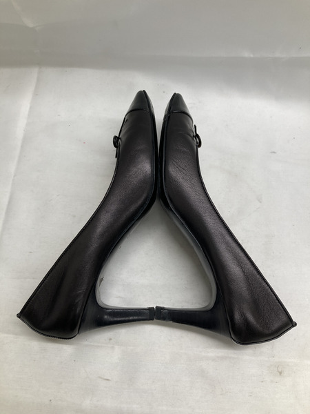 CHANEL ココマーク/リボン/パンプス/37 1/2