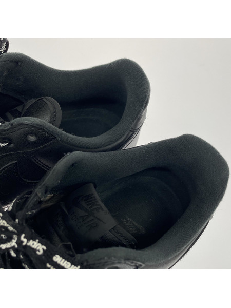 Supreme スニーカー NIKE Air Force 1 Low Black 27cm