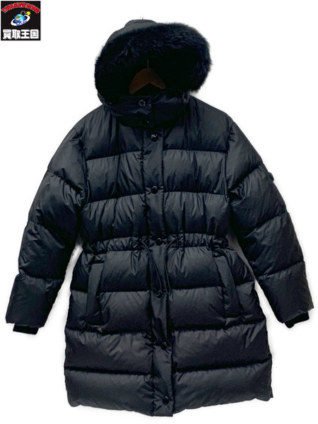 COACH ミッド ダウン パッファー・シアリング SizeXS BLK CL444 本体のみ コーチ ダウンコート ダウンジャケット [値下]