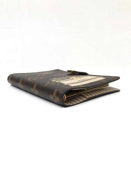 小物 LV　モノグラム　トランク　手帳カバー　R20028　ｲﾆｼｬﾙ入り