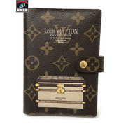 小物 LV　モノグラム　トランク　手帳カバー　R20028　ｲﾆｼｬﾙ入り