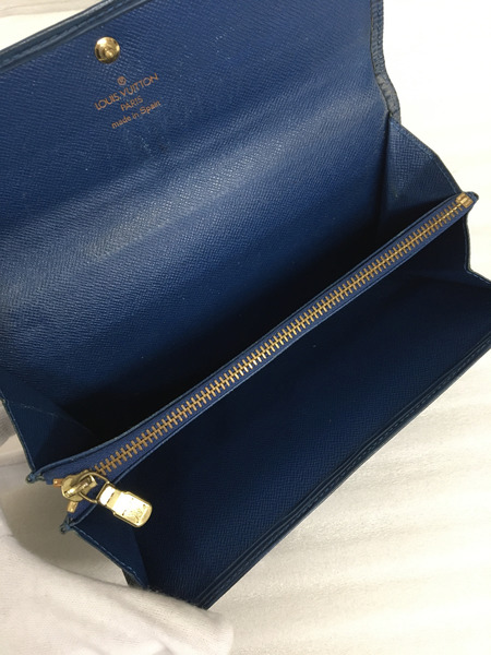 長財布 LOUIS VUITTON ポシェット ポルトモネクレディ M63565