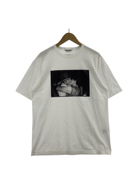 COOTIE 半袖Tシャツ・カットソー Print Oversized S/S TEE (S) ホワイト