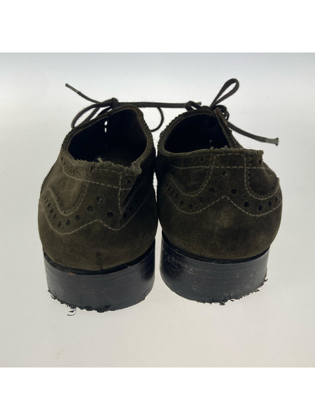 GRENSON シューズ ウイングチップ スエードシューズ (9F)
