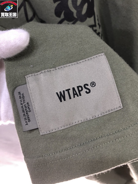 WTAPS/ MASTER CHIEF SS TEE/カーキ/22SS/サイズ×03/ダブルタップス/メンズ/トップス/カットソー/Tシャツ[値下]