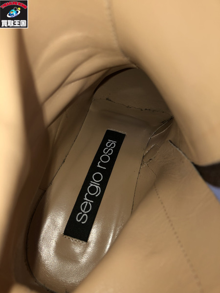 Sergio rossi/ショートブーツ/36/23cm/茶/ブラウン/セルジオ ロッシ/レディース/靴/ブーツ[値下]
