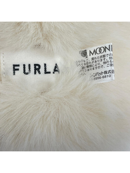 FURLA ソノ他 ベルト付キファーマフラー