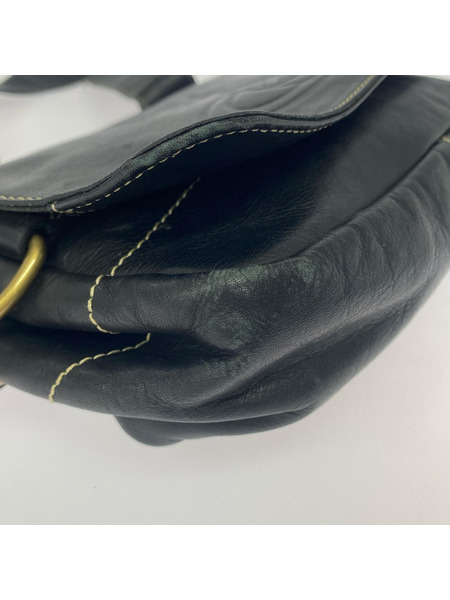 Vivienne Westwood ショルダーバッグ アコード レザー ブラック