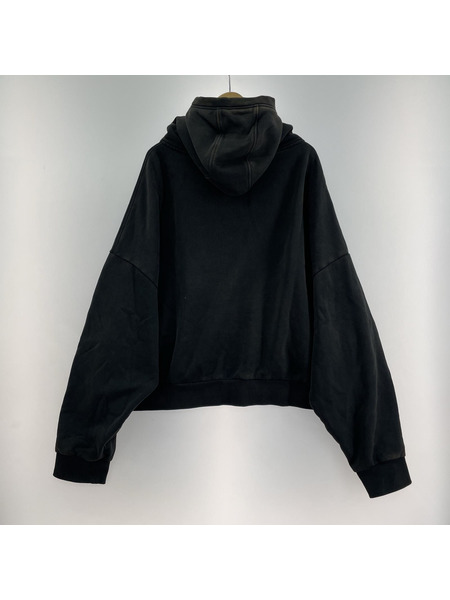 パーカー(ジップアップ) entire studios  Full Zip Hoodie ブラック