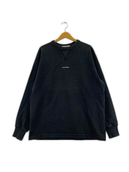 Acne Studios 21ss FIN STAMP SWEATSHIRT ロゴスウェット サイズXSブラック