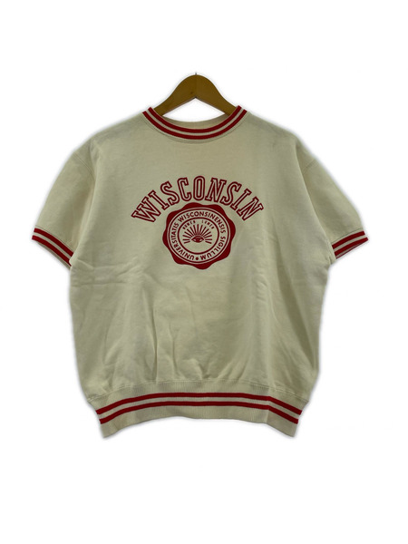 OLD・VINTAGE 半袖Tシャツ・カットソー 60s Wisconsinプリント 半袖スウェット