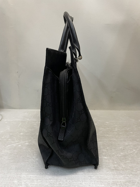 GUCCI GGナイロン ビジネストートバッグ ブラック