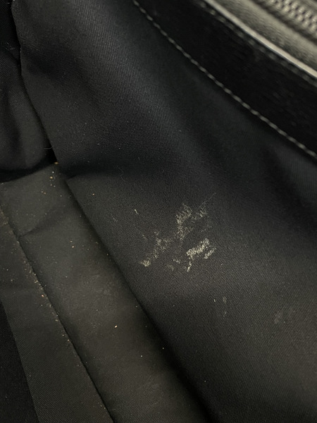 GUCCI GGナイロン ビジネストートバッグ ブラック