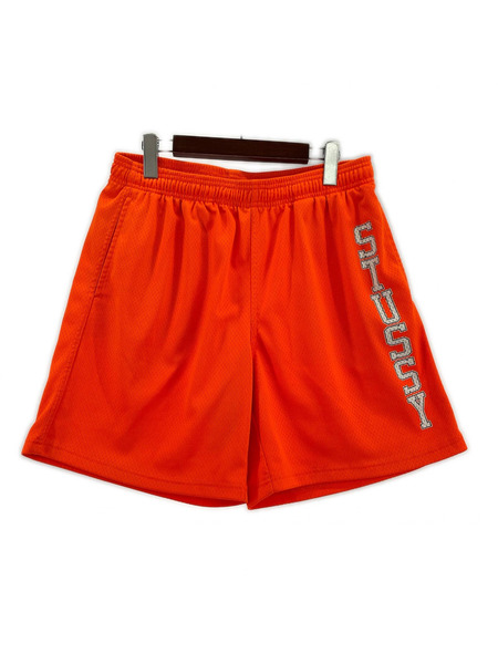 STUSSY ショートパンツ STUSSY ポリショーツ オレンジ (M)