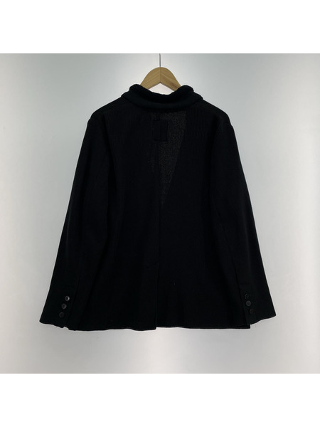 Harikae コットンニットジャケット 黒