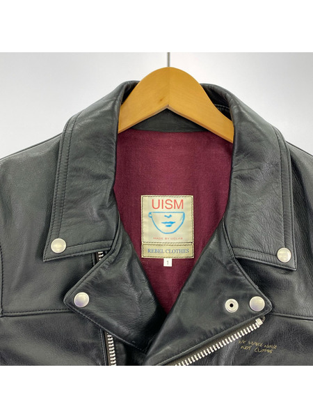 UNDERCOVER LEATHER RIDERS JACKET 09202 ダブルレザージャケット1