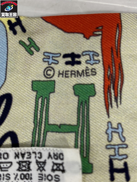 小物 ツイリー 総柄 シルク